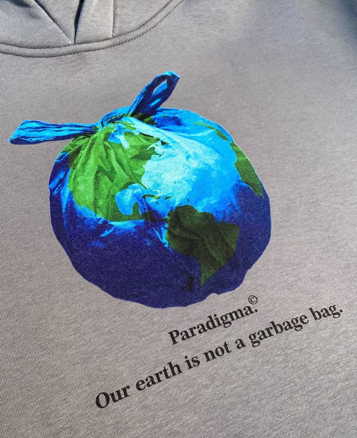 Худи Save Our Planet Gray